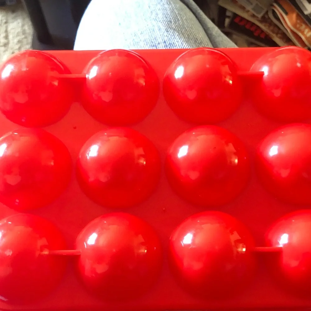 Red Kids Toy Egg Tray Playset - Brand Unspecified